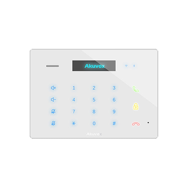 Akuvox C312A White SIP Audio Indoor Monitor with Wi-Fi and Bluetooth