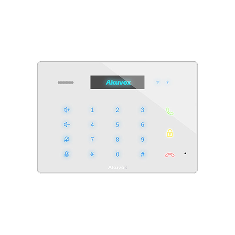 Akuvox C312A White SIP Audio Indoor Monitor with Wi-Fi and Bluetooth