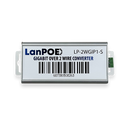 LanPoE gigabit 2 wire converter top side