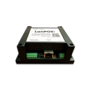 LanPoE 2 channel web relay front side