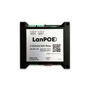 LanPoE 2 channel web relay top side