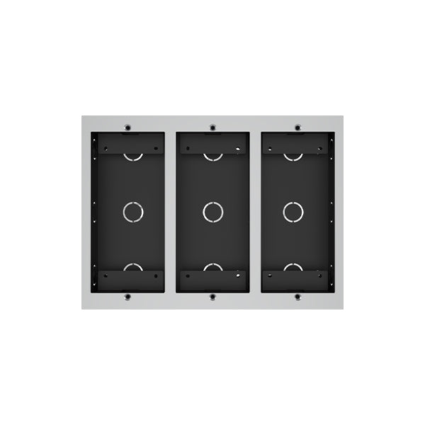 Akuvox MD06 in-wall mount 3 box module