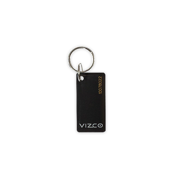 VIZ-RFOB1KMini R-Series Black Fob Front