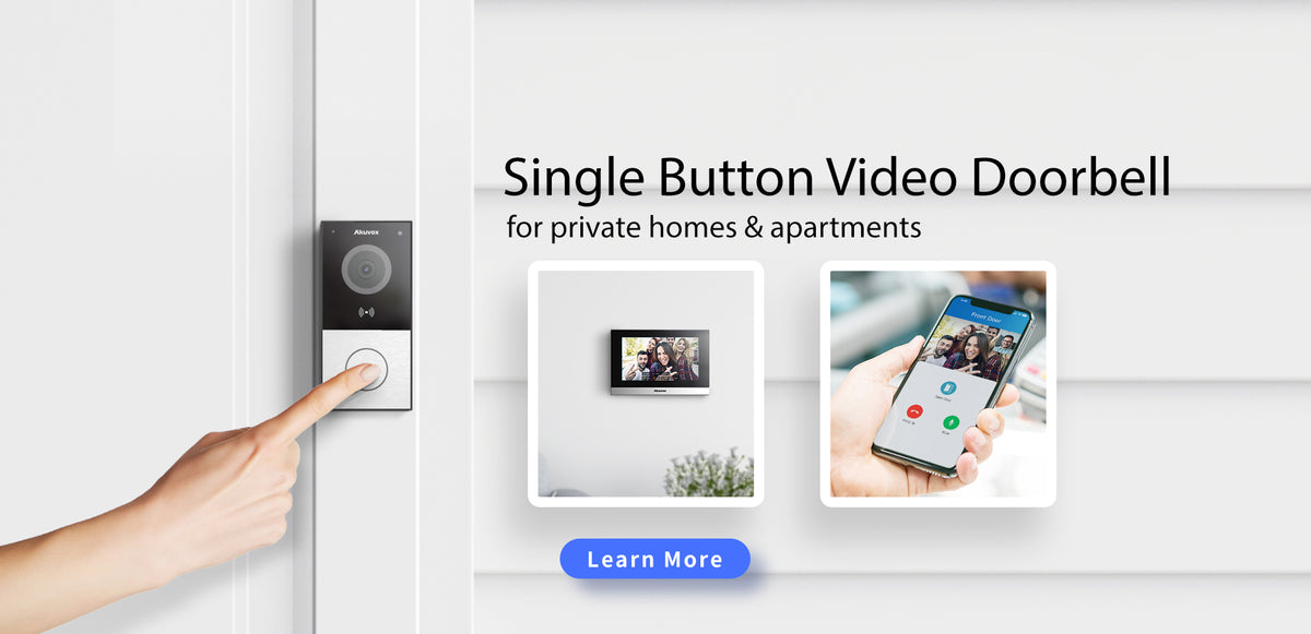 Akuvox E12 Single Button Video Doorbell