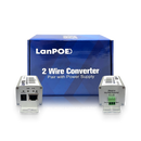 LanPoE ip 2 wire converter kit