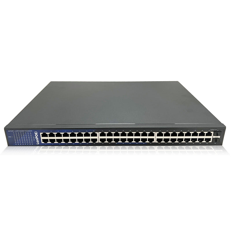 lanpoe 48 port poe switch